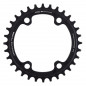 PLATEAU VTT MONO DIAM  96 EXTER 36DTS NOIR 4 BRANCHES TA ONE 96 (COMP.SHIMANO 10/11/12V)