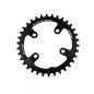 PLATEAU VTT MONO DIAM  76 EXTER 34DTS NOIR 4 BRANCHES ALU 7075 (COMP.1X11 SRAM XX1) STRONG