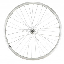 Roue vtt 26" av blocage jante argent mach1 er10 moy.miche magnum v-brake 36t
