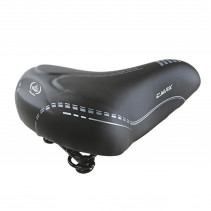 SELLE LOISIR MONTE GRAPPA 530 MAX CONFORT GEL MIXTE NOIR