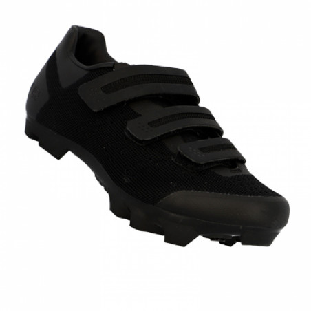 CHAUSSURE VTT FLR ELITE F55 KNIT T46 NOIR 3 BANDES AUTO AGRIPPANTES  (PR)