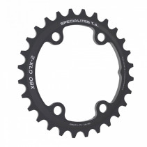 PLATEAU GRAVEL DOUBLE DIAM 80 INTER 30DTS NOIR X80 GRX600/810 (COMP.SHIM. 4 BRAN.) TA