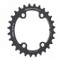 PLATEAU GRAVEL DOUBLE DIAM 80 INTER 30DTS NOIR X80 GRX600/810 (COMP.SHIM. 4 BRAN.) TA