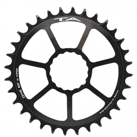 PLATEAU VTT MONO DIRECT MOUNT 26 DTS NOIR MAT ONE TA(COMP. RACE FACE CINCH 10/11/12V.)
