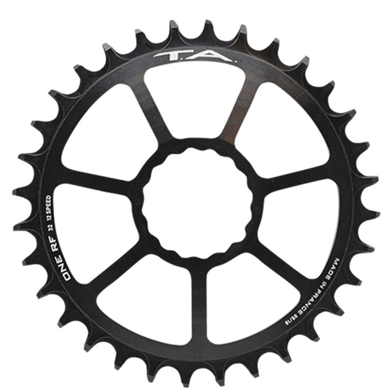 PLATEAU VTT MONO DIRECT MOUNT 28 DTS NOIR MAT ONE TA(COMP. RACE FACE CINCH 10/11/12V.)