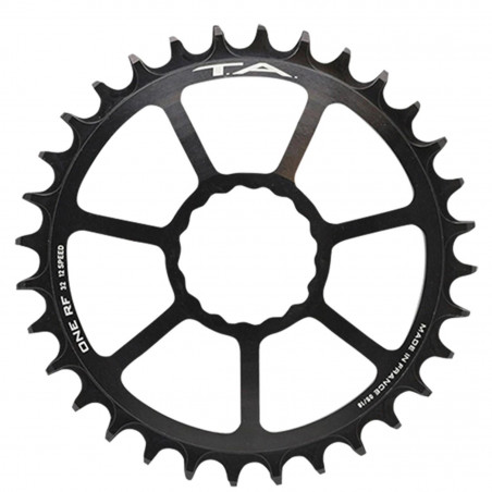 PLATEAU VTT MONO DIRECT MOUNT 28 DTS NOIR MAT ONE TA(COMP. RACE FACE CINCH 10/11/12V.)