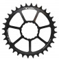 PLATEAU VTT MONO DIRECT MOUNT 28 DTS NOIR MAT ONE TA(COMP. RACE FACE CINCH 10/11/12V.)