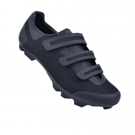 CHAUSSURE VTT FLR ELITE F55 KNIT T47 NOIR 3 BANDES AUTO AGRIPPANTES  (PR)