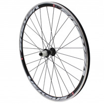 Roue route 700 versus arriere noir moyeu reflex roulement pour cassette Shimano-Sram 11-10-9v. ray. noir 28t. profil 30mm