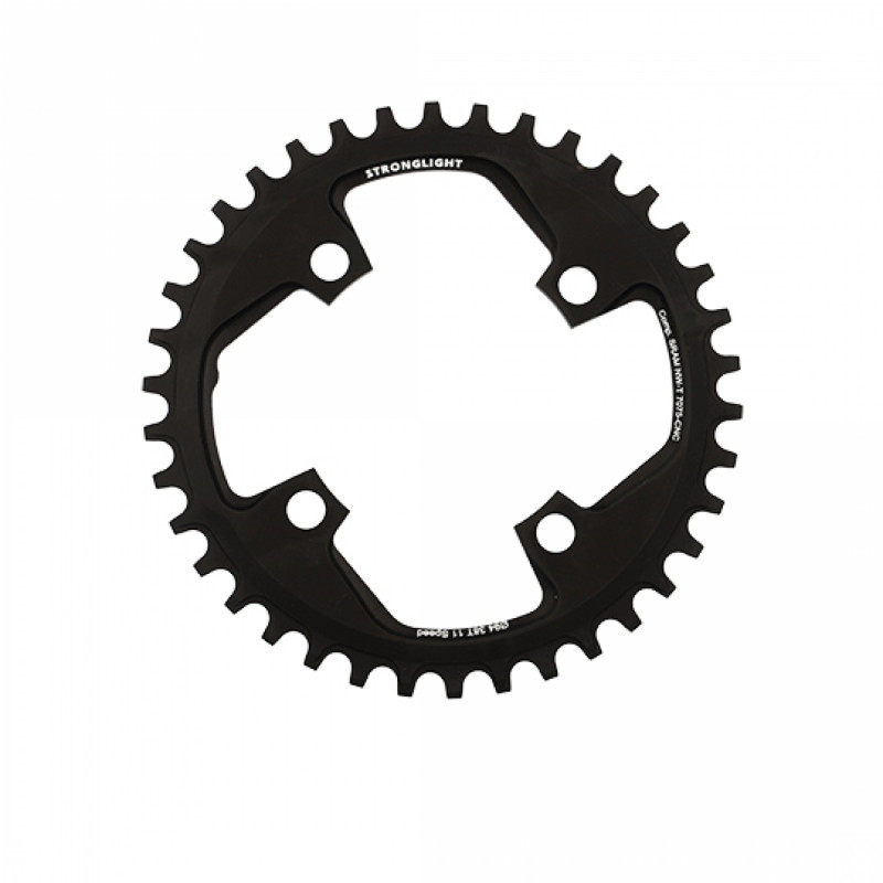 PLATEAU VTT MONO DIAM 94 EXTER 38DTS NOIR 4 BRANCHES 5MM STRONG. (COMP. SRAM XO1/GX/NX) 11