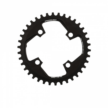 PLATEAU VTT MONO DIAM 94 EXTER 38DTS NOIR 4 BRANCHES 5MM STRONG. (COMP. SRAM XO1/GX/NX) 11