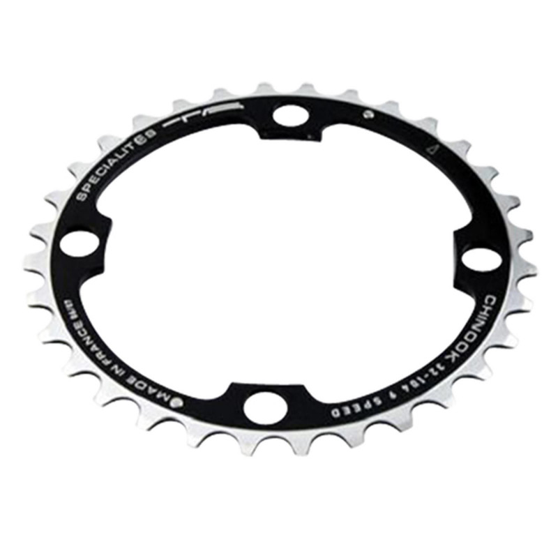 PLATEAU VTT TRIPLE DIAM 104 EXTER 44DTS NOIR 4 BRANCHES 18MM CHINOOK TA 9V