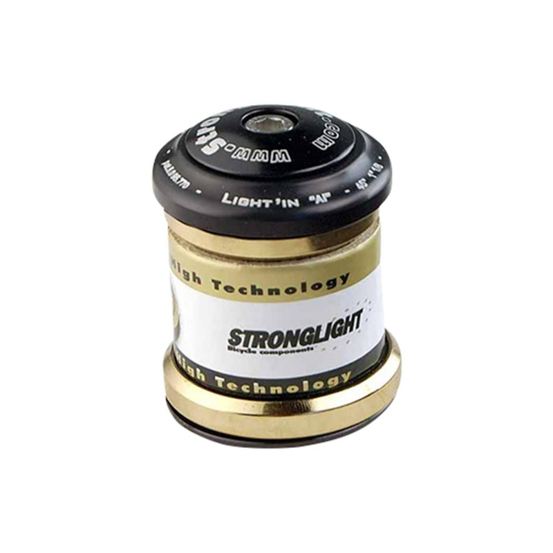 JEU DIRECTION VELO INTEGRE 1''1/8  1''1/4 CART.SUP.41.8X45°X45°/CART.INF.46X45°45° STRONG