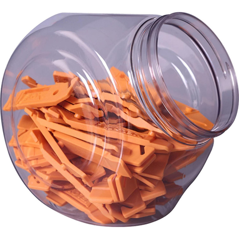 OUTIL DEMONTE PNEU VELO VELOX PLASTIQUE ORANGE (BOCAL DE 60)