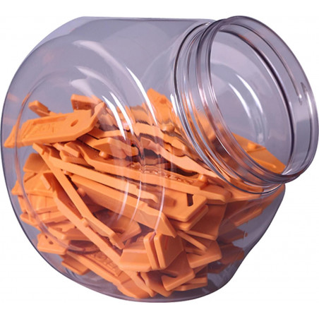 OUTIL DEMONTE PNEU VELO VELOX PLASTIQUE ORANGE (BOCAL DE 60)