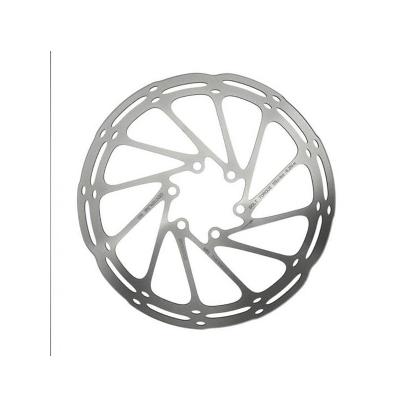 Disque frein vtt 6 trous d160 mm Sram centerline rounded