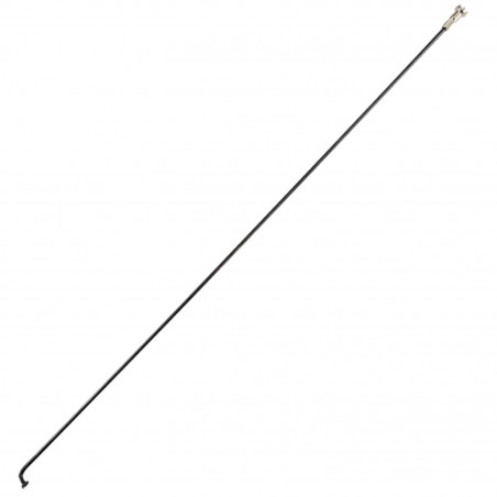 RAYON 2MM INOX NOIR L254 AVEC ECROU(X1) MACH1