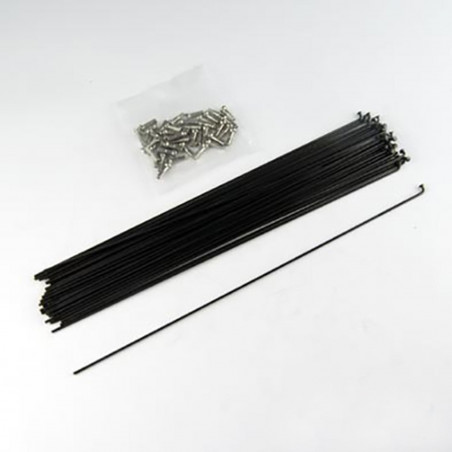 RAYON 1.8MM INOX NOIR L256 (X1) MACH1