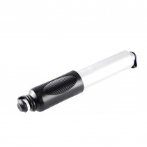 Pompe mini vtt kheax lips hv s 6.2 bars poignee composite  corps alu gris argent l185mm