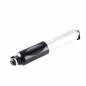 Pompe mini vtt kheax lips hv s 6.2 bars poignee composite  corps alu gris argent l185mm