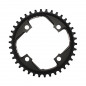 PLATEAU VTT 4BRA D.104 POUR SRAM XO1 STRONGLIGHT 38DTS MONO NOIR ALU 7075 11V. - EPAISSEUR 5mm