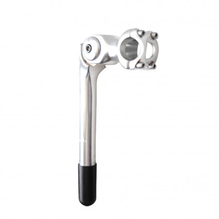 POTENCE REGLABLE PLONGEUR D22.2 L85 UNO ALU ARGENT OUVRABLE 0 A 60° (CINTRE 31.8)