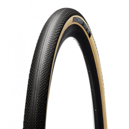HUTCHINSON OVERIDE - PNEU GRAVEL 700X38 TUBE TYPE NOIR/BEIGE