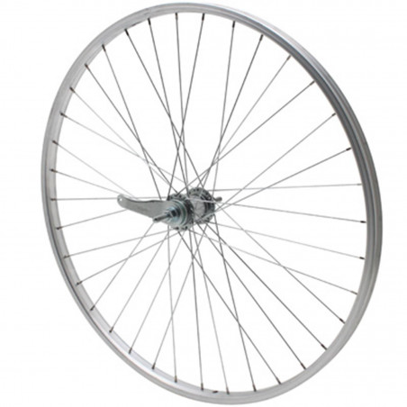 Roue city 650x35b alu torpedo arriere moy acier retropedalage 1v. (35-584) (coaster brake)