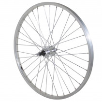 Roue vtt 24" arriere alu moy alu axe plein roue libre 7-6v. (vendu avec ecrou 10x100)
