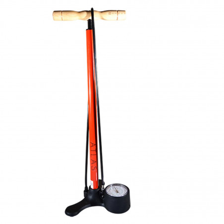 Pompe a pied kheax acier atlas rouge 11bar/160psi vs/vp (pied composite/corps acier)