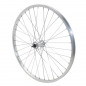 Roue vtt 24" avant alu moy alu axe plein (vendu avec ecrou 9x100)