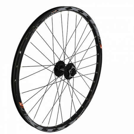 Roue vtt 24" av blocage jante mach1 klixx tub.ready. moy. shim. m475 disque 6t.