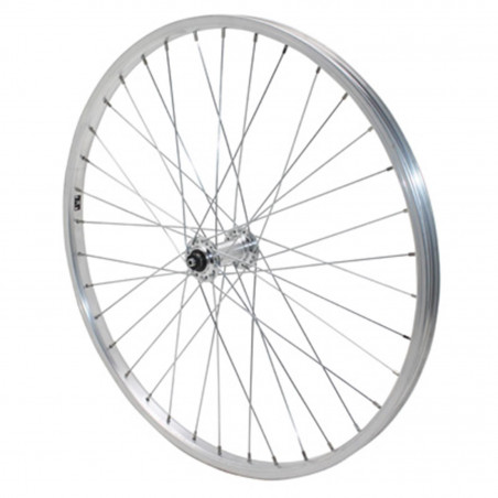 Roue vtt 24" avant alu moy alu blocage