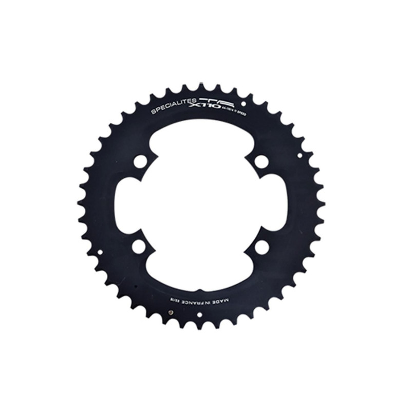 PLATEAU ROUTE DIAM 110 EXTER 44DTS NOIR X110(COMP.SHIM9100-9000/R8000-6800/R7000-5800)4 BR