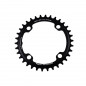 PLATEAU VTT MONO DIAM 104 EXTER 32DTS NOIR 4 BRANCHES TA ONE (COMP.1X10/11/12V) TT.MARQUES