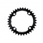PLATEAU VTT MONO DIAM 104 EXTER 34DTS NOIR 4 BRANCHES TA ONE (COMP.1X10/11/12V) TT.MARQUES