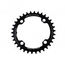 PLATEAU VTT MONO DIAM 104 EXTER 30DTS NOIR 4 BRANCHES TA ONE (COMP.1X10/11/12V) TT.MARQUES