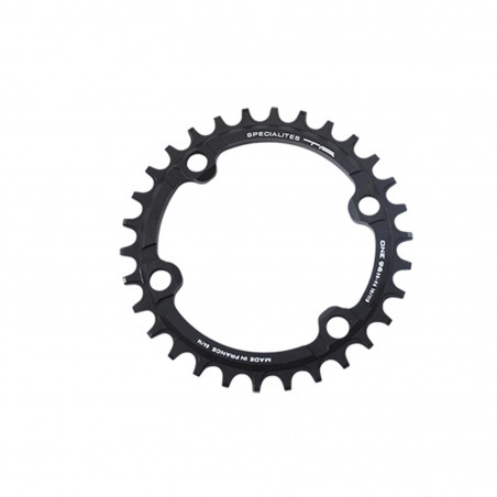 PLATEAU VTT MONO DIAM  96 EXTER 30DTS NOIR 4 BRANCHES TA ONE 96 (COMP.SHIMANO 10/11/12V)