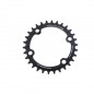 PLATEAU VTT MONO DIAM  96 EXTER 30DTS NOIR 4 BRANCHES TA ONE 96 (COMP.SHIMANO 10/11/12V)