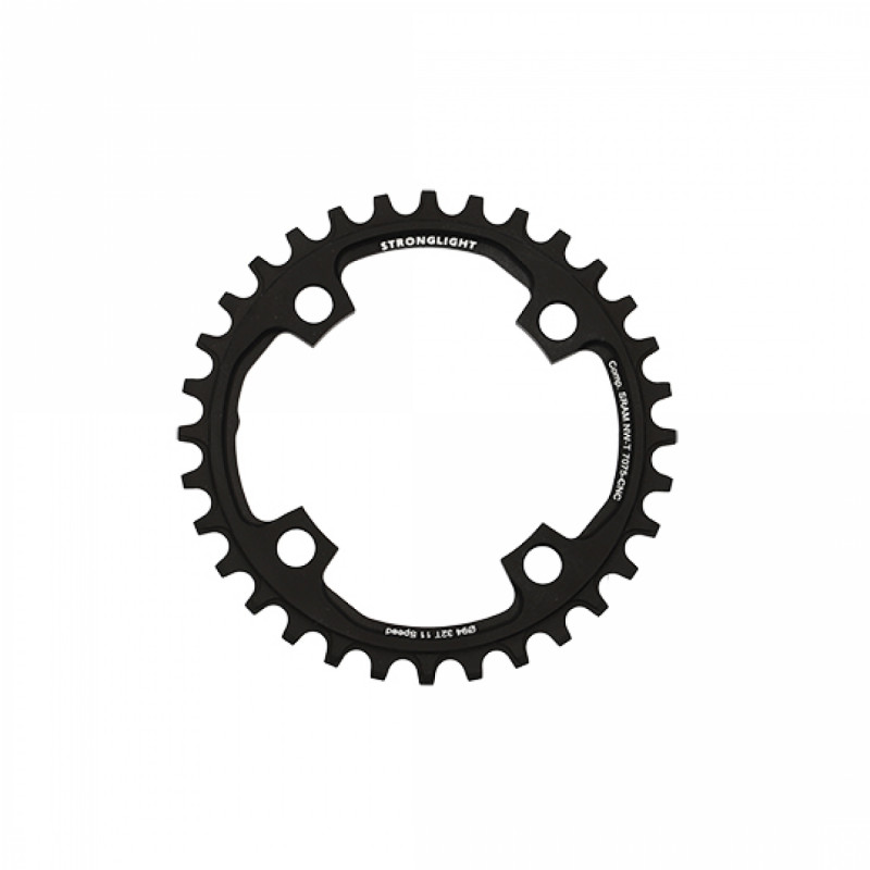 PLATEAU VTT MONO DIAM 94 EXTER 30DTS NOIR 4 BRANCHES 5MM STRONG. (COMP. SRAM XO1/GX/NX) 11