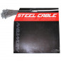CABLE DE FREIN VTT NEWTON ACIER 1,6mm 1,80M (BOITE DE 100)