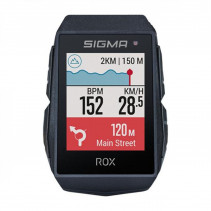 Compteur velo sans fil/gps Sigma rox 11.1  evo 150 fcts noir sensor set (vitesse-cadence-c