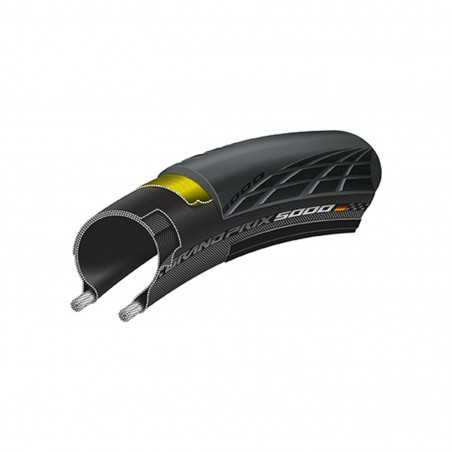 Pneu route 700x32 ts Continental gp 5000 tt noir vectran breaker (32-622)