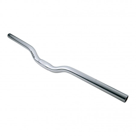 CINTRE VTT RELEVE ACIER D25.4 ARGENT ERGOTEC L620MM HAUT.30MM 243GR