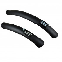 GARDE BOUE VTT 16/20" OPTIMIZ CLIPS NOIR (PR)