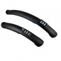 GARDE BOUE VTT 16/20" OPTIMIZ CLIPS NOIR (PR)