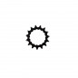 PIGNON MOTEUR COMPATIBLE BOSCH E-BIKE/VAE ACIER 15 D. NOIR 3/3 (2 EME GENERATION)
