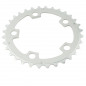 PLATEAU VTT TRIPLE DIAM  94 EXTER 44DTS ARGENT 5 BRANCHES COMPACT TA 9V