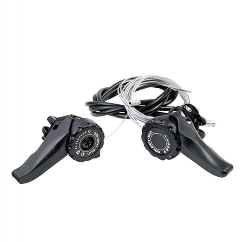 MANETTE VTT TYPE TOURNEY 7X3V. INDEXEES (PAIRE)