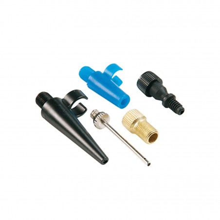 RACCORD/TRANSFORMATEUR/ADAPTATEUR POMPE EMBOUTS GONFLAGE ZEFAL (KIT)